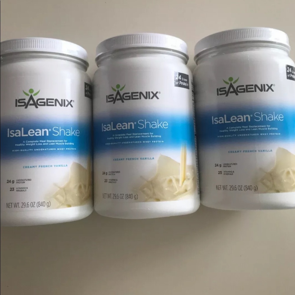 Isagenix French vanilla shakes